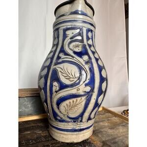 Westerwald Antique Stoneware Beer Flagon
